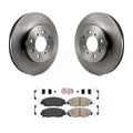 Transit Auto - Front Disc Brake Rotors And Ceramic Pads Kit For Honda Civic Insight Acura EL K8A-104027