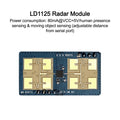 Diymore HLK-LD1125H HLK-LD2411S DC5V 24G Microwave Radar Sensor Detection Motion Module