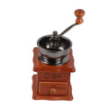 VIFERR Coffee Grinder, Vintage Manual Coffee Bean Hand Grinder, Portable Hand Crank Coffeemaker for Home Office Use