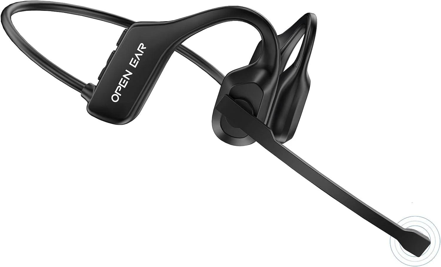 Hostena Open-Ear Headphones with Boom , with rophone & ENC Noise-Cancellation, Lightweight