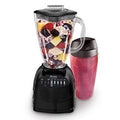 Oster Simple Blend 100 10-Speed Blender with Blend and Go Cup, Black
