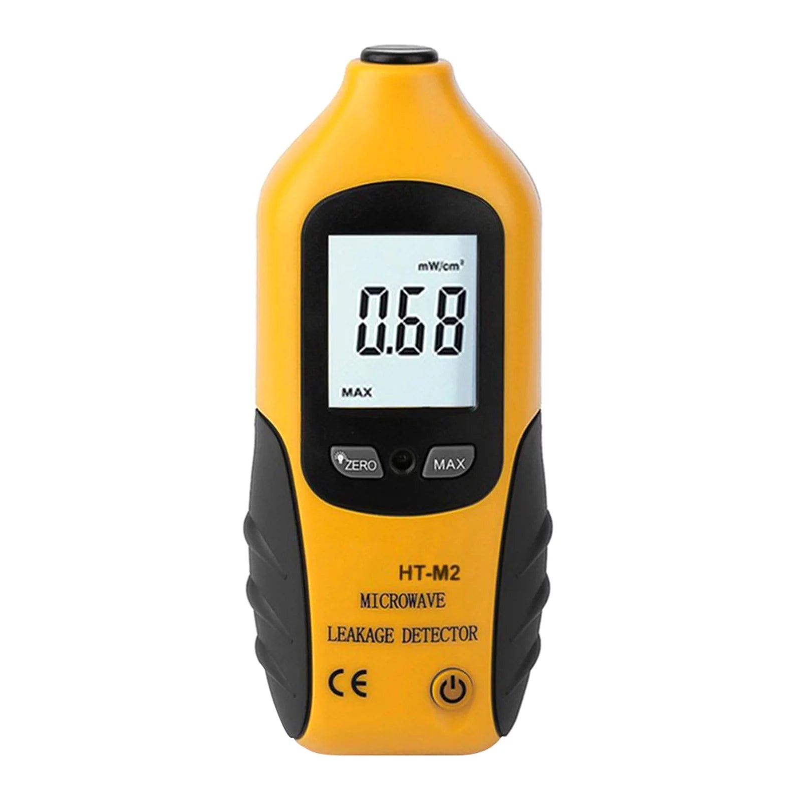 Htovila Digital LCD Microwave Leakage Detector with Backlight 2450MHz High Portable Microwave Oven Leakage Tester Alarm Warning No Need Recalibration