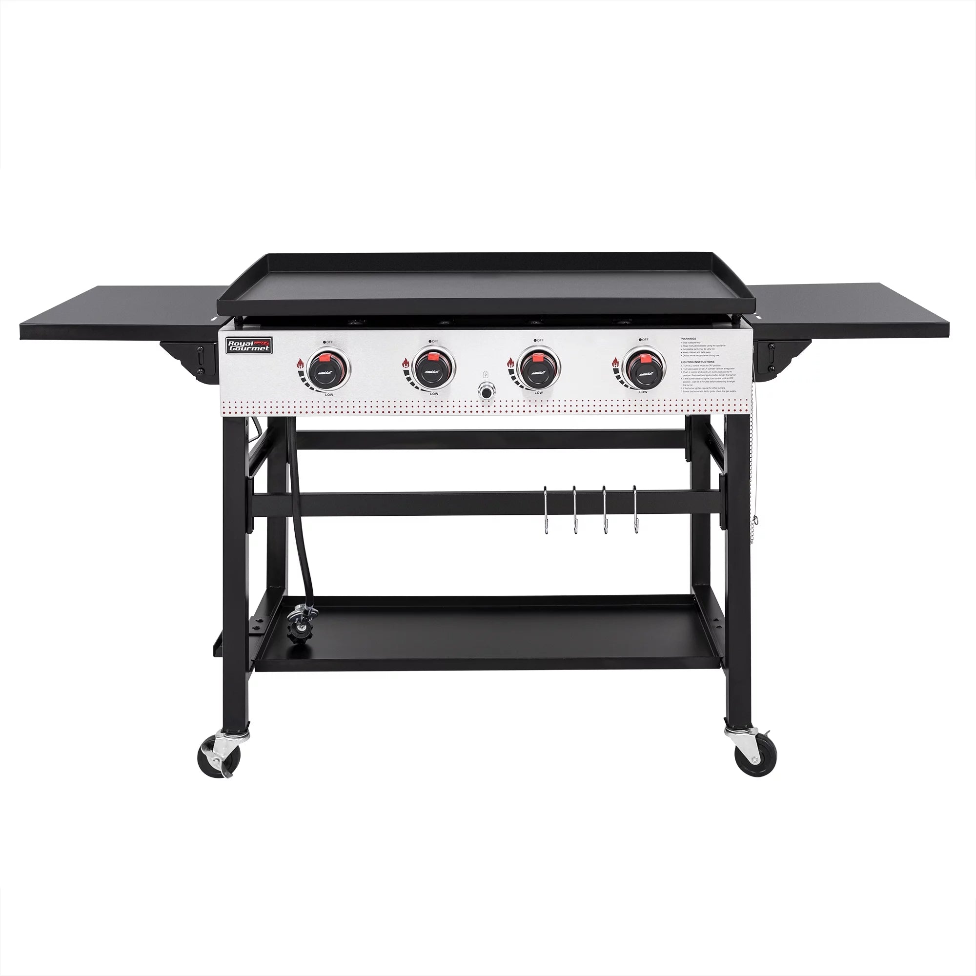 Royal Gourmet 36 GB4002 4-Burner Flat Top Gas Grill,Griddle