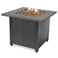 Endless Summer 30 Gas Fire Pit Table with Cover & Rocks (Certified Refurbished)