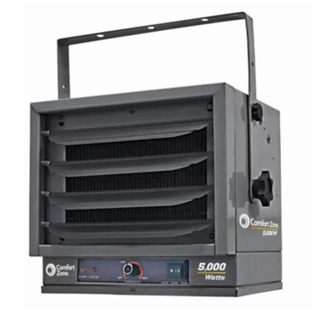 5000 W Heavy Duty Industrial Heater, Charcoal Gray