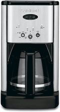Open Box Cuisinart Brew Central 12-Cup Programmable Coffee Maker, Carafe - Brushed Chrome