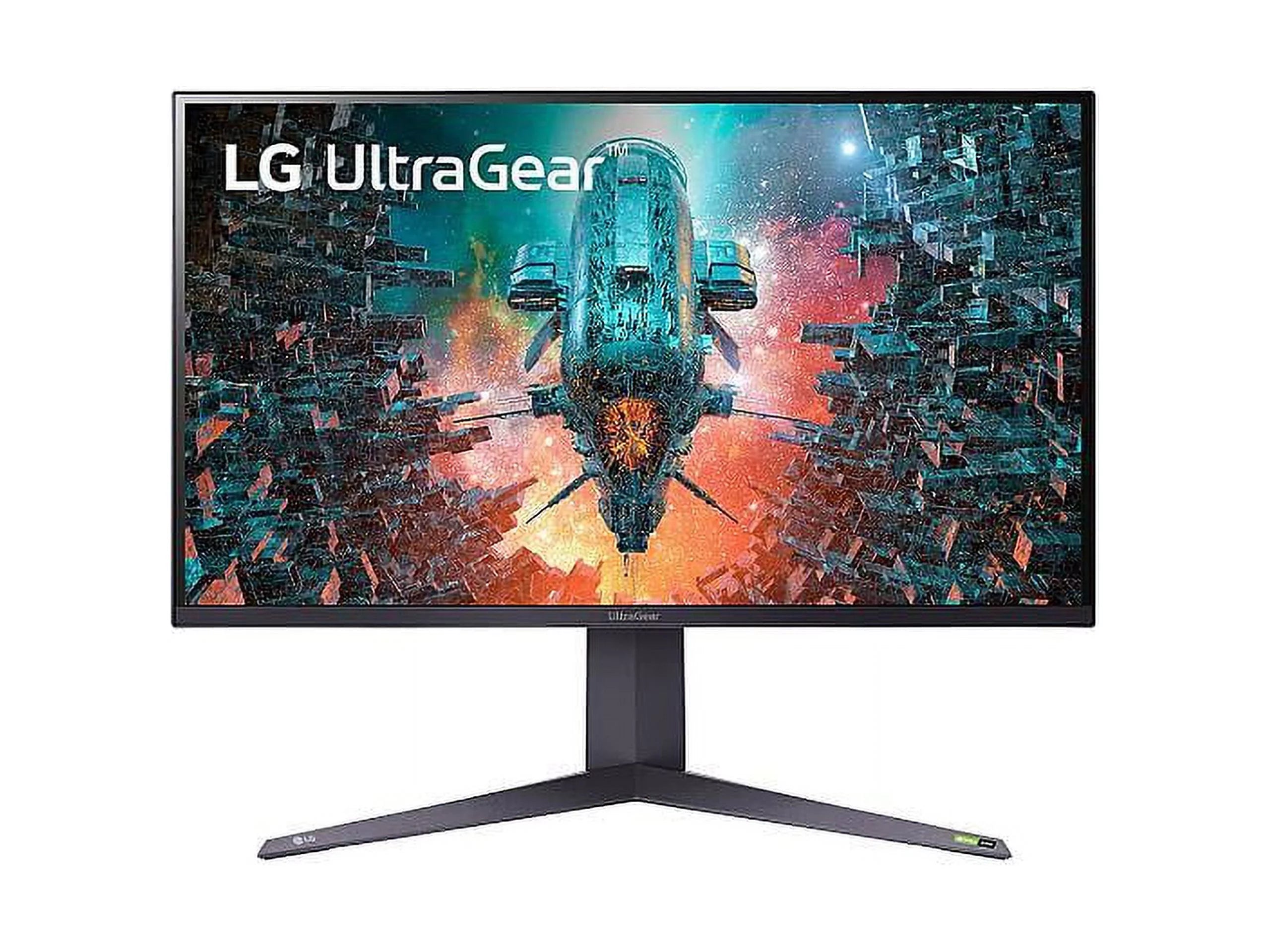 LG 32 (31.5 Viewable) 144 Hz Nano IPS UHD Gaming Monitor FreeSync Premium Pro & G-Sync Compatible 3840 x 2160 (4K) DCI-P3 98% (CIE1976) UltraGear 32GQ950-B