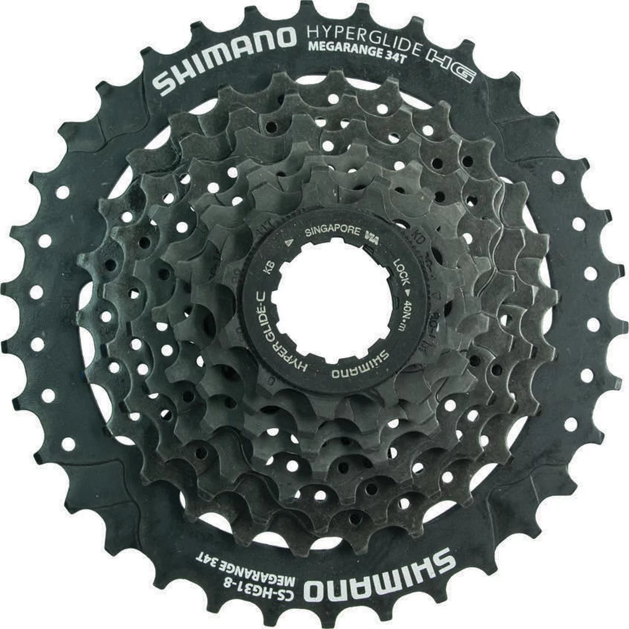 Shimano Altus 8-Speed Hyperglide Cassette 11-34T CS-HG31 Road Cross Hybrid Bike