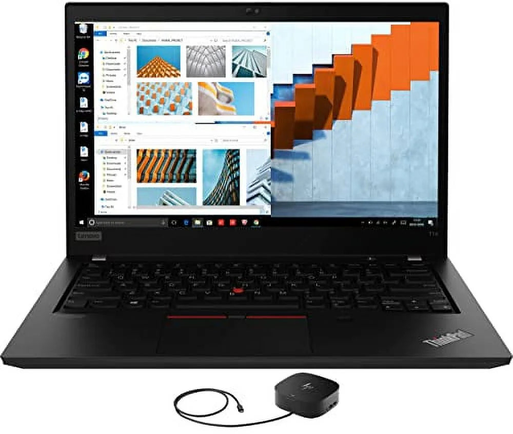 Lenovo ThinkPad T14 Home & Business Laptop (Intel i5-1135G7 4-Core, 8GB RAM, 2TB PCIe SSD, Intel Iris Xe, 14.0 60Hz Full HD (1920x1080), Fingerprint, WiFi, Win 10 Pro) with G2 Universal Dock