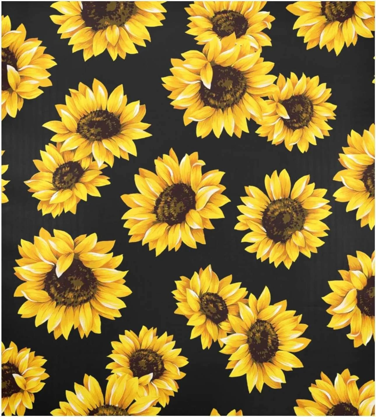 Coolnut Sunflower Dishwasher Magnet Cover,Reusable Fridge Panel Decal with Magnetic Stickers for Kitchen Appliance Home Decor, 23x 26