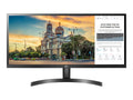 LG 29WL500-B - LED monitor - 29 - 2560 x 1080 WFHD @ 75 Hz - IPS - 250 cd/m?????? - 1000:1 - HDR10 - 5 ms - 2xHDMI