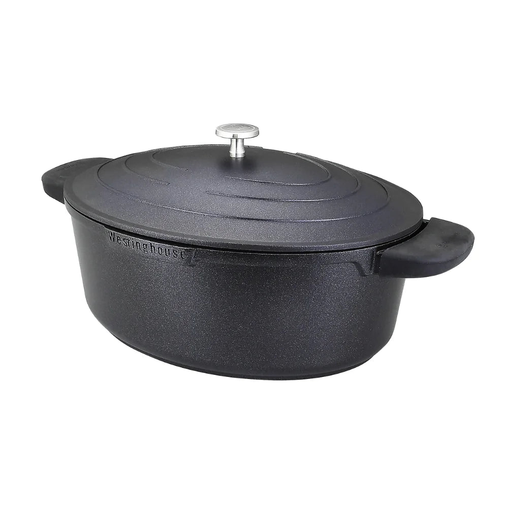 Westinghouse Homeware USA 32cm Roaster with Lid - Black