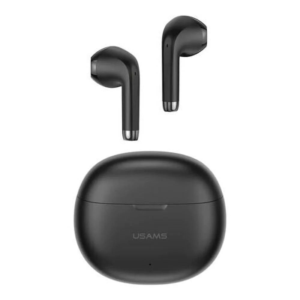 for OnePlus Nord N10 Wireless Earbuds Bluetooth 5.3 Headphones with Charging Case,Wireless Earphones with Noise Cancelling Mic,IPX4 Waterproof Earphones,Touch Control - Black