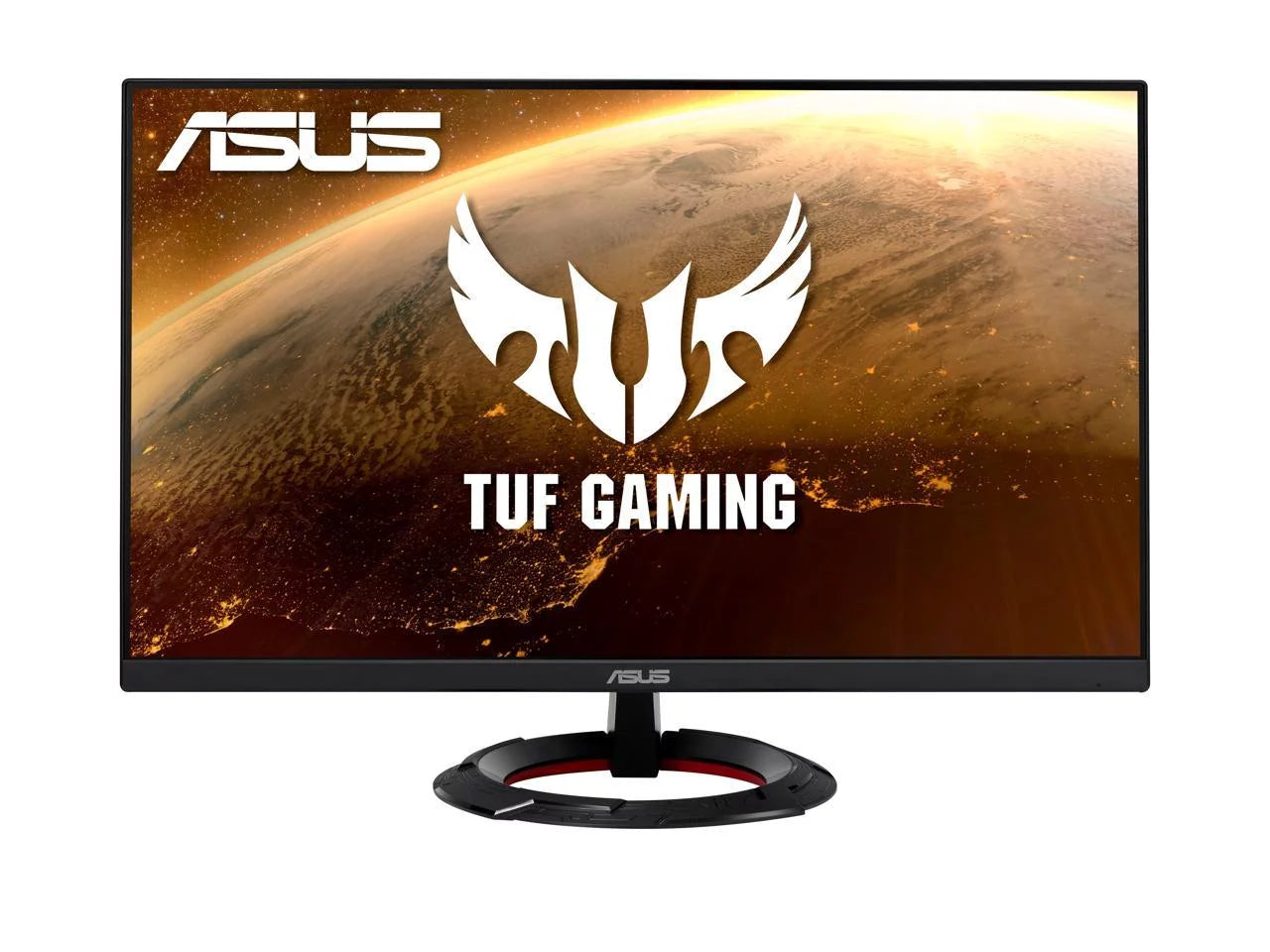 ASUS TUF Gaming 23.8 1080P Monitor (VG249Q1R) - Full HD, IPS, 165Hz (Supports 144Hz), 1ms, Extreme Low Motion Blur, Speaker, FreeSync Premium, Shadow Boost, VESA Mountable, DisplayPort, HDMI