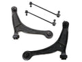 Front Control Arm Ball Joint Sway Bar Link Kit 4 Piece - Compatible with 2006 - 2014 Honda Ridgeline 2007 2008 2009 2010 2011 2012 2013