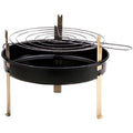 Kay Home Products 5 Tabletop BBQ Grill, Round, 12-In.