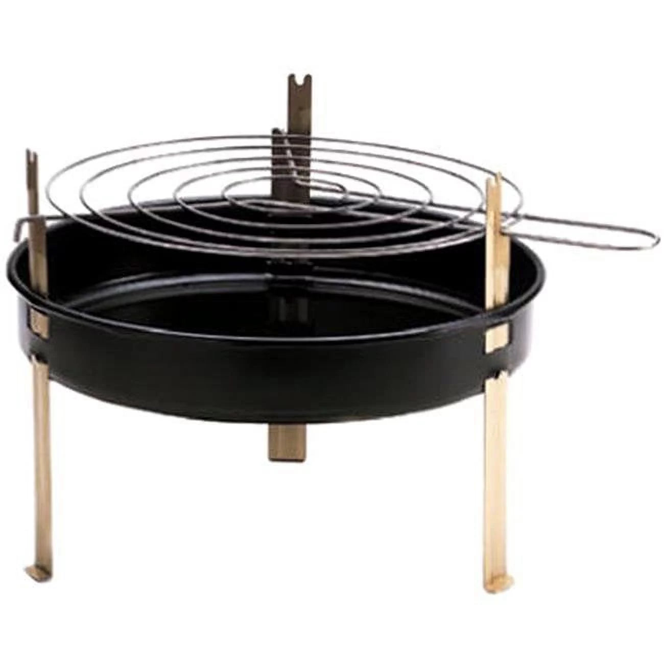 Kay Home Products 5 Tabletop BBQ Grill, Round, 12-In.