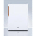 24.88 x 18.5 x 17.75 in. Compact All-Refrigerator with Automatic Defrost, White