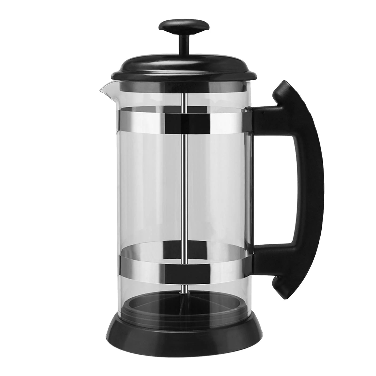 34Oz 1000ml French Tea Maker Black Espresso and Tea Maker with Filters,Easy