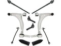 Front Control Arm Ball Joint Tie Rod and Sway Bar Link Kit 10 Piece - Compatible with 2004 - 2008 Nissan Maxima 2005 2006 2007