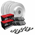 R1 Concepts Wduh2 39015 R1 Brake Rotors Carbon Coated W/ Optimum Oe Pads & Hdw Fits select: 2014-2015 CHRYSLER 300C, 2016-2018 CHRYSLER 300