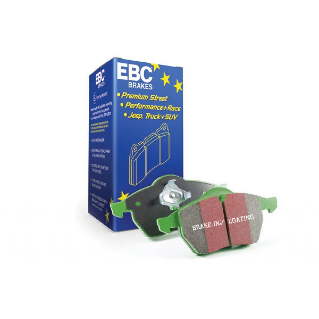 EBC For Audi A3 2006 07 08 09 10 11 12 2013 Rear Brake Pads 2.0 Turbo Greenstuff | DP21518