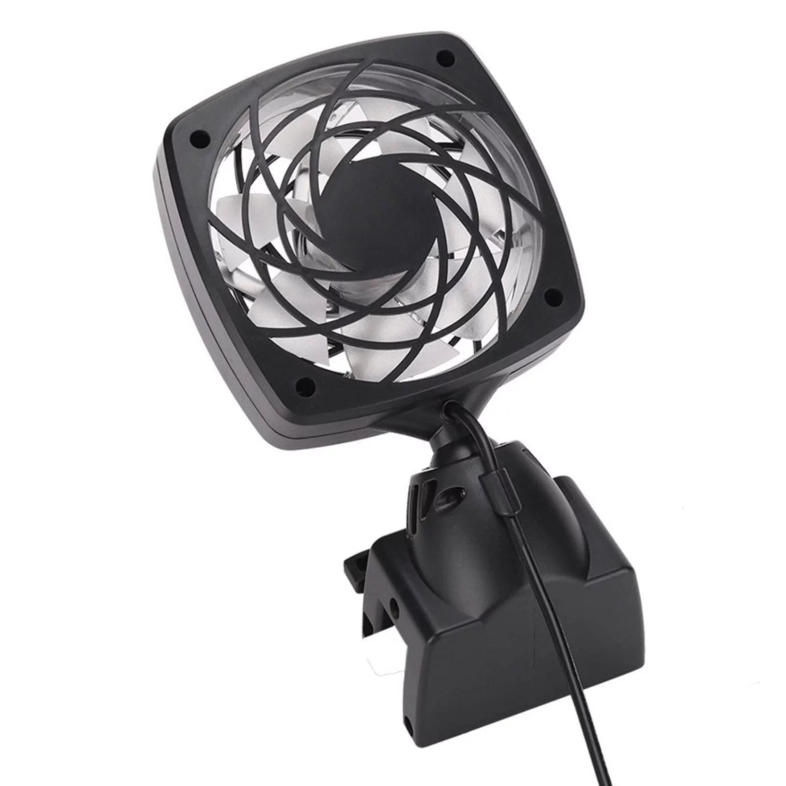 Tickas Aquarium Fan Aquarium Chillers Cooling Fan System for Salt Fresh Water Aquarium Fish Tank Temperature Control Cooling