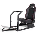 BENTISM Racing Seat Simulator Cockpit Height Adjustable Racing Steering Wheel Stand Fit for Logitech G25, G27, G29, G920