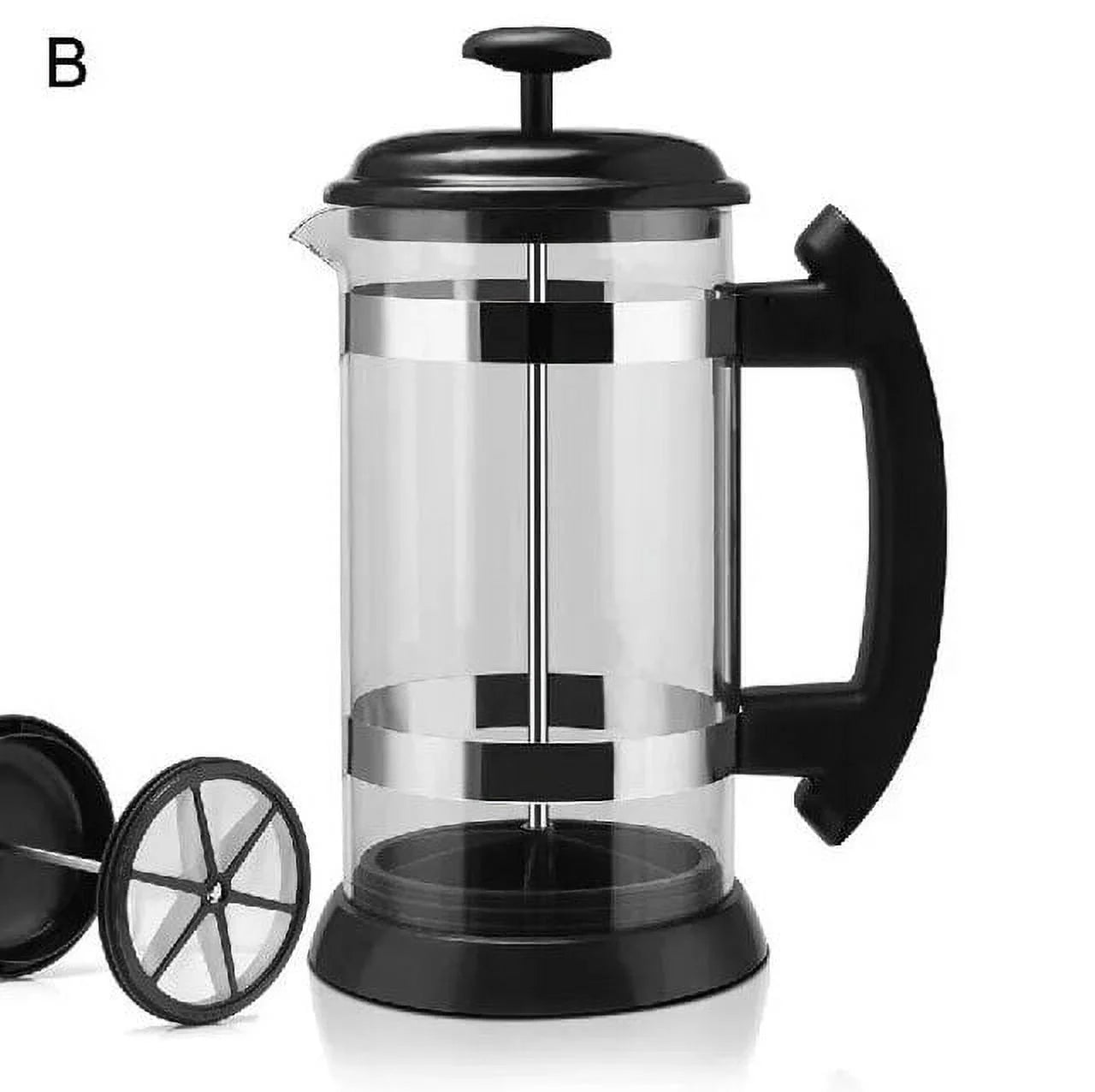 NEW For French Press Coffee/Tea Brewer Coffee Pot Coffee Maker Kettle 1000ML Glass Thermos For Coffee Drinkware Appliance