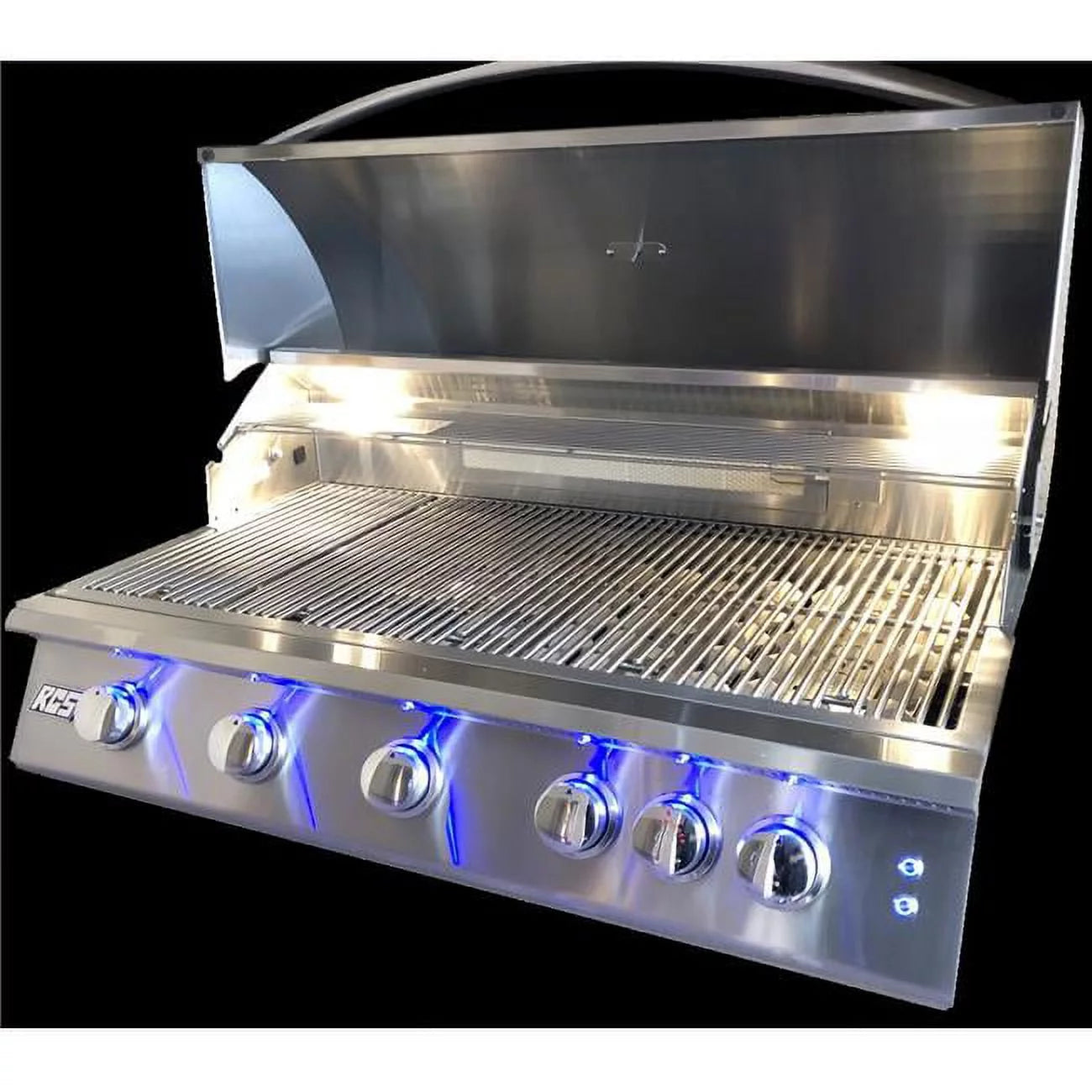 CGProducts RJC40ALLP 40 in.Premier Grill, Blue LED with Rear Burner-Propane