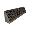 Imperial 18 Antique Brass Metal Decorative Baseboard Register - Heating Vent