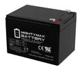 12V 12AH SLA Battery Replaces Currie F-18 Electric Scooter