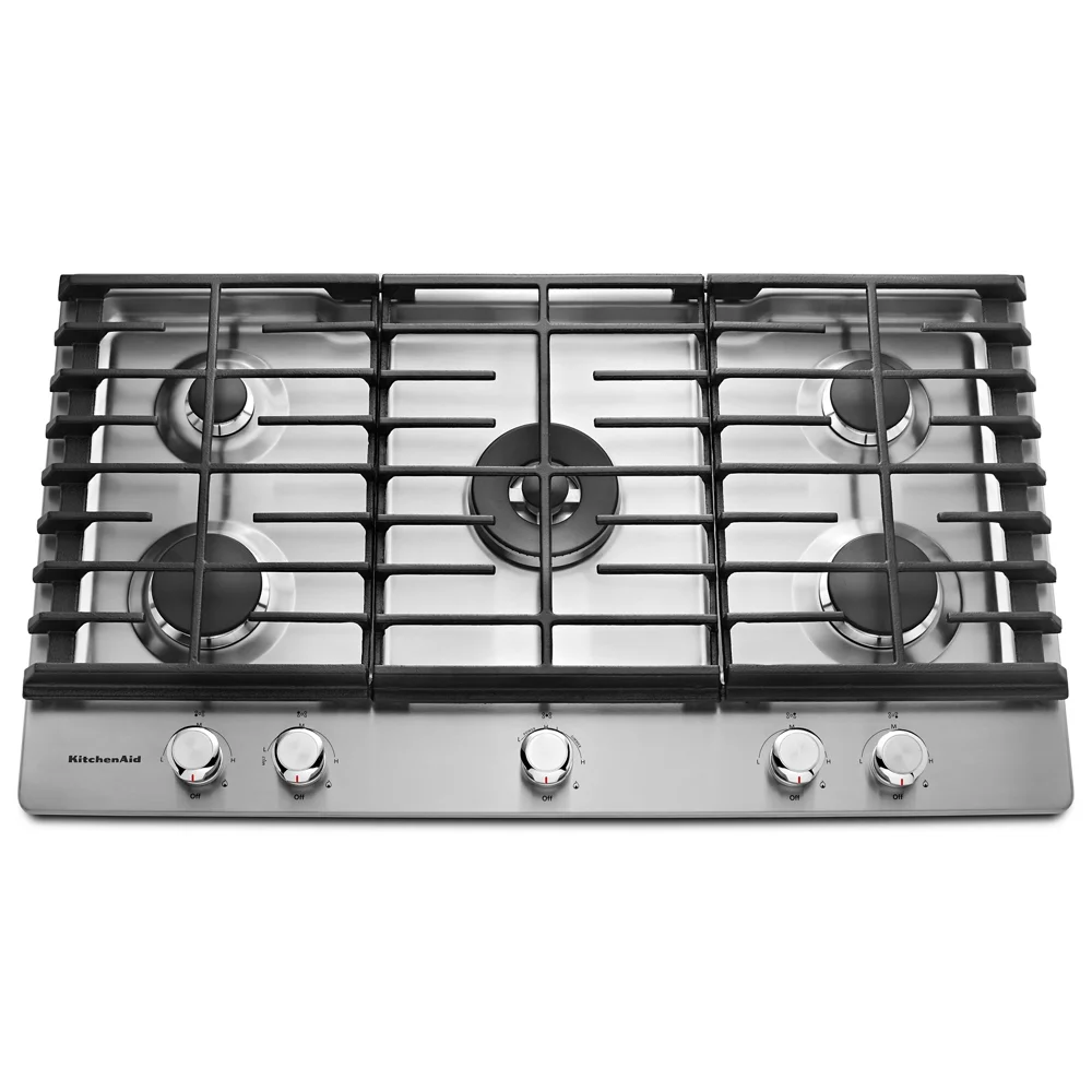 KITCHENAID KCGS556ESS  COOKTOPS (GAS) Stainless Steel