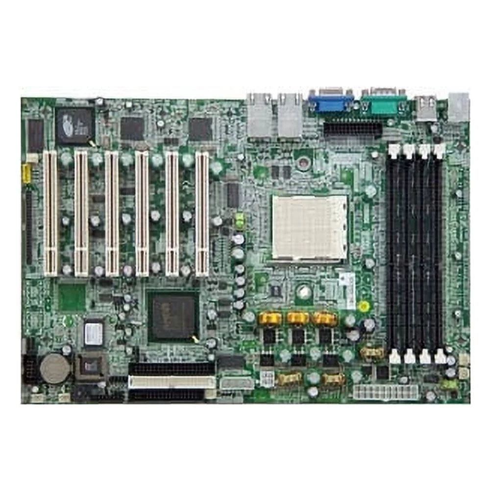 Used-Tyan Tomcat K8S S2850G2N Socket 940 Opteron motherboard (100/200 Series), AMD 8111 chipset, 4DIMMS max 8GB of REG (ECC/NON-ECC)DDR333/366/200, 2xATA133, 6xPCI, Onboard dual Gigabit LAN/