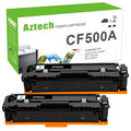 AAZTECH 2-Pack Compatible Toner Cartridge for HP CF500A 202A Printer Ink (Black)