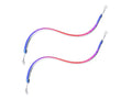 Phanteks NEON Digital-RGB LED Strip Combo Set ¨C 2x 400mm Smooth lighting strip, full color range, flexible mounting, White