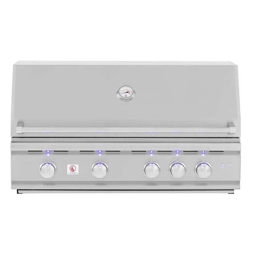 Summerset TRL 38-Inch 4-Burner Built-In Propane Gas Grill With Rotisserie - TRL38-LP