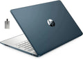 HP 15.6 FHD Laptop, AMD Ryzen 5-5500U Processor(Beats Intel i7-1065G7), 32GB RAM, 2TB PCIe SSD, AMD Radeon Graphics, HD Webcam, Bluetooth, Wi-fi, Win 11, Blue, with Hotface 32GB USB Card
