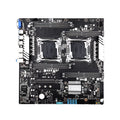 Jingsha X99 Dual Gaming Motherboard Mainboard with 8 DDR4 Memory Slots 10 SATA3.0 Ports Support  LGA2011 V3/ Series CPU
