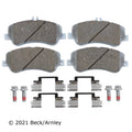 BeckArnley 085-6998 Premium Asm Pads W / Hardware