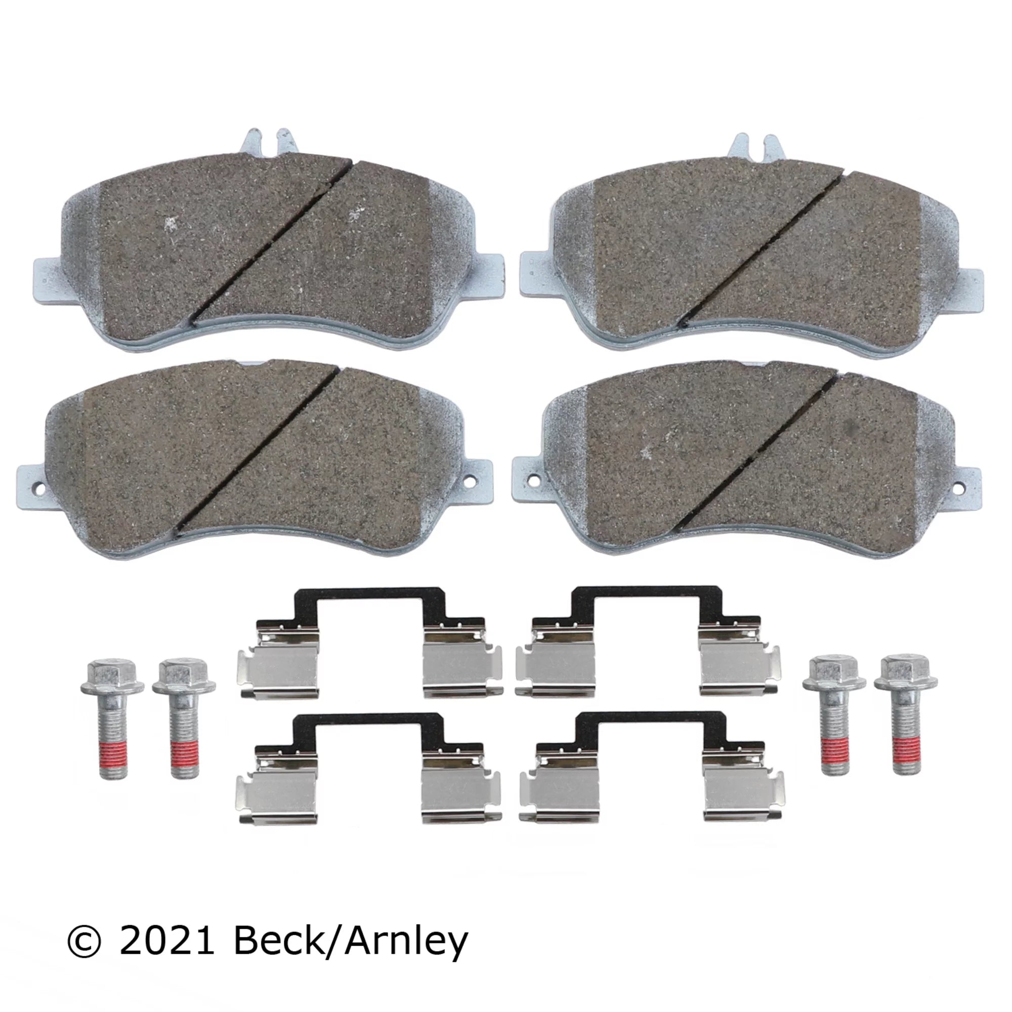 BeckArnley 085-6998 Premium Asm Pads W / Hardware