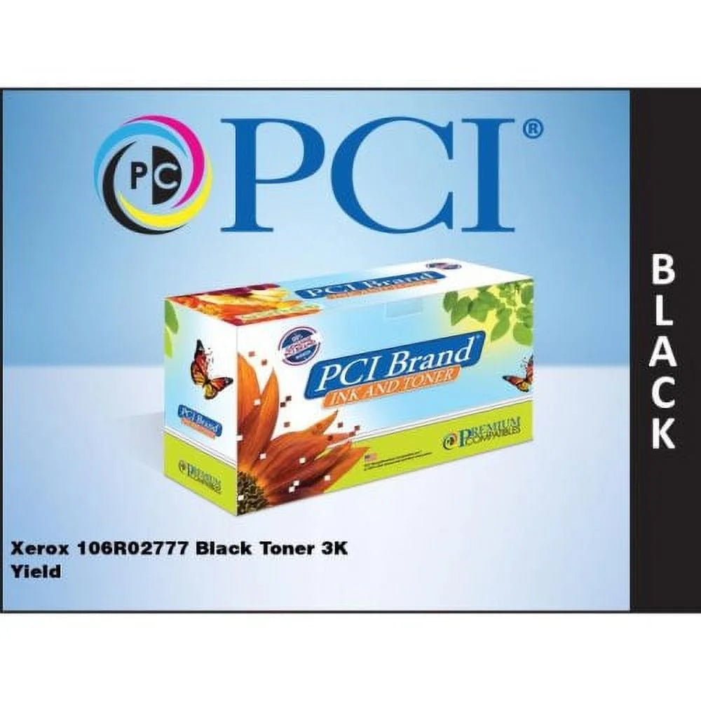 PCI Xerox? 106R02777 Phaser 3260 WC 3215 3225 Black Toner, Each (106R02777-PCI)