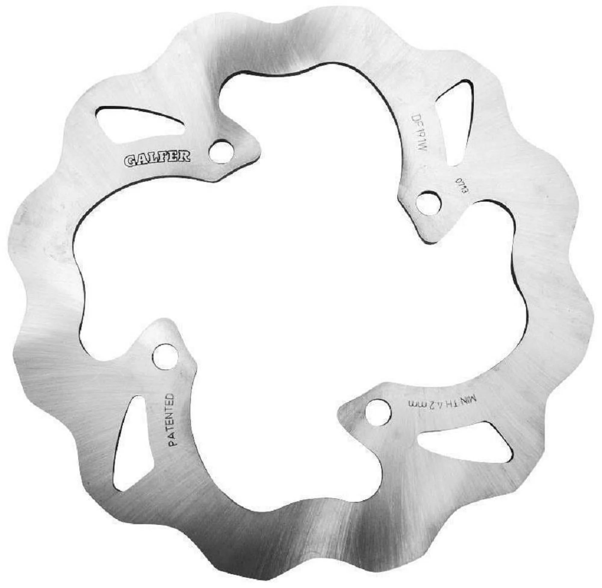 Galfer Brakes DF787CWI Standard Wave Brake Rotor