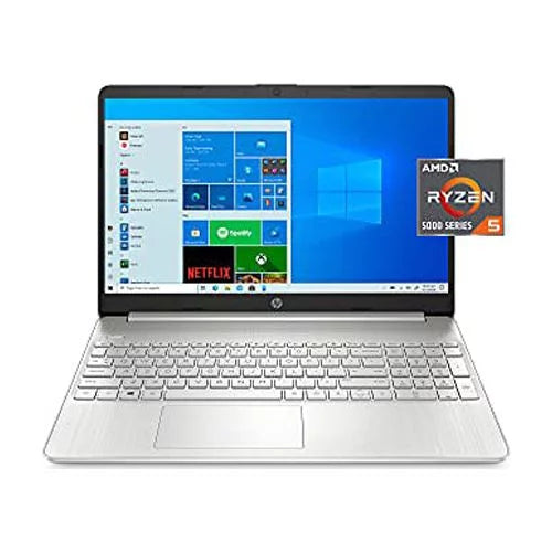 2022 HP Home and Business Laptop | 15.6'' FHD Display | AMD 6-Core Ryzen 5 5500U | AMD Radeon Graphics | 32GB DDR4 1TB NVMe SSD | USB-C | HDMI | WiFi AC | BT | HD Webcam | Silver | Windows 11 Home