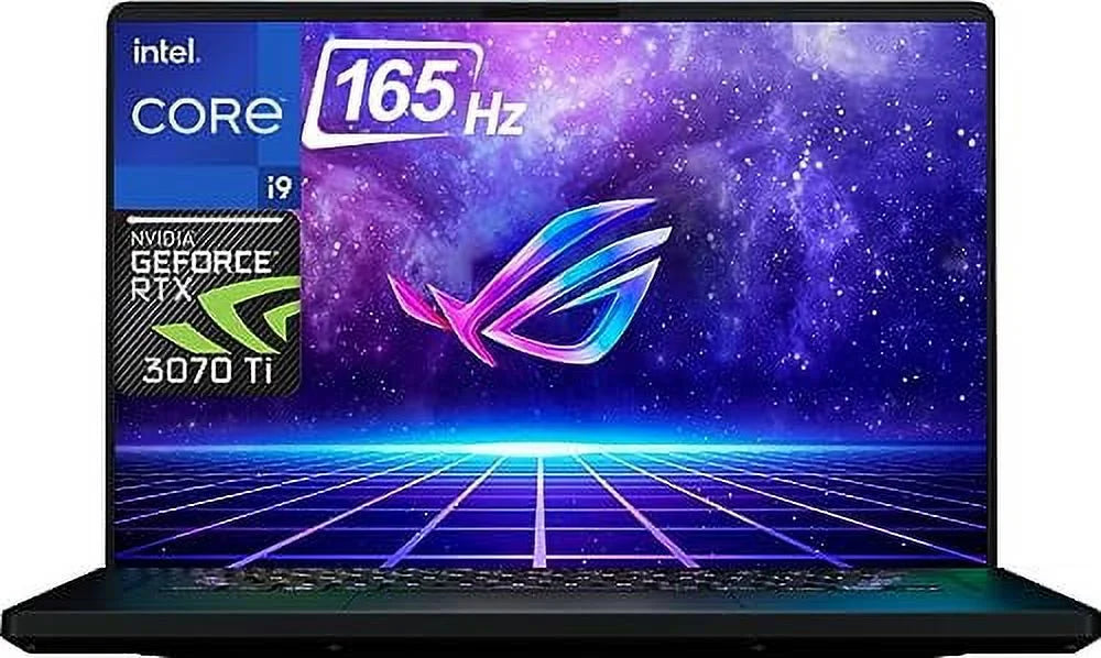 ASUS ROG Zephyrus M16 Gaming Laptop 2023 Newest, 16 WQXGA 165Hz Display, Intel Core i9 12900H, NVIDIA GeForce RTX 3070 Ti, 24GB DDR5 RAM, 1TB SSD, Wi-Fi 6E, Backlit Keyboard, Windows 11 Home