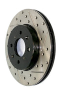 StopTech 127.34065R StopTech Sport Rotors; Drilled And Slotted; Rear Right;13.58 in. Dia.; 2.64 in. Height; Fits select: 2002-2005 BMW 745, 2003-2005 BMW 760