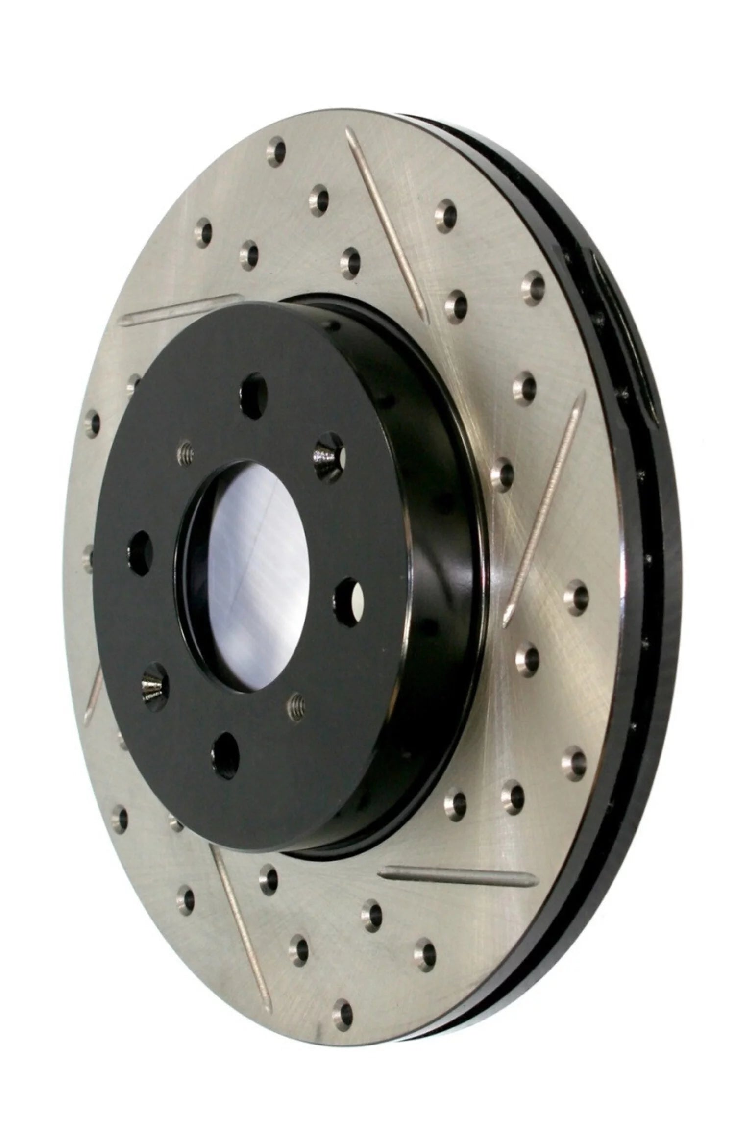 StopTech 127.34065R StopTech Sport Rotors; Drilled And Slotted; Rear Right;13.58 in. Dia.; 2.64 in. Height; Fits select: 2002-2005 BMW 745, 2003-2005 BMW 760