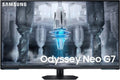 SAMSUNG Odyssey Neo G7 43 Mini 4K UHD 1ms AMD FreeSync Premium Pro Smart Gaming Monitor with HDR600 - LS43CG700NNXZA
