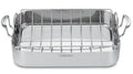 Cuisinart MCP117-16BR MultiClad Pro Stainless 16-In. Rectangular Roasting Pan with Rack