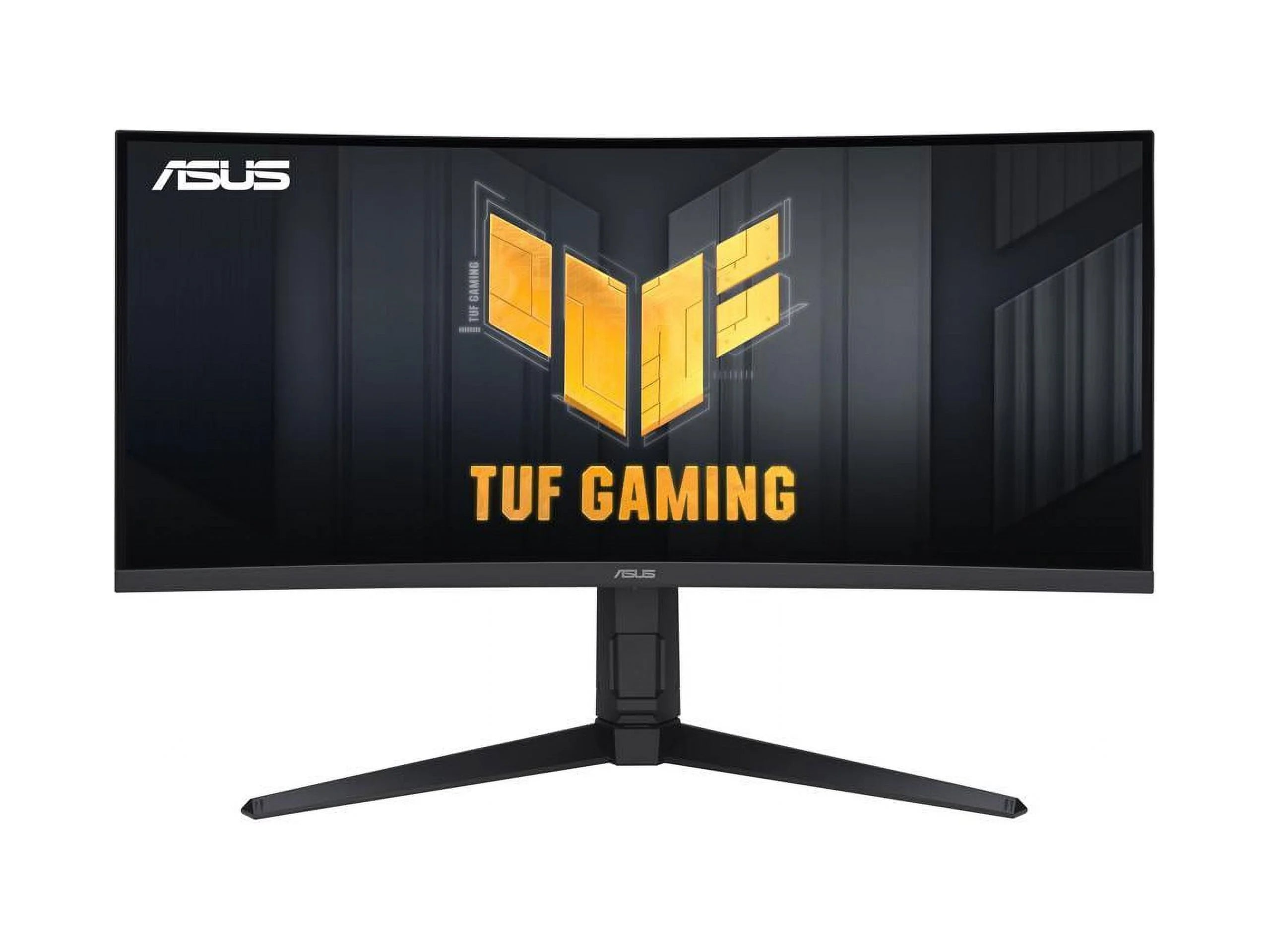 ASUS VG34VQEL1A TUF Gaming 34¡± Ultra-wide Curved HDR Monitor- 21:9, UWQHD (3440 x 1440), 100Hz, Extreme Low Motion Blur, FreeSync, 1ms, DisplayPort, HDMI, USB, Tripod socket, Height Adjustable